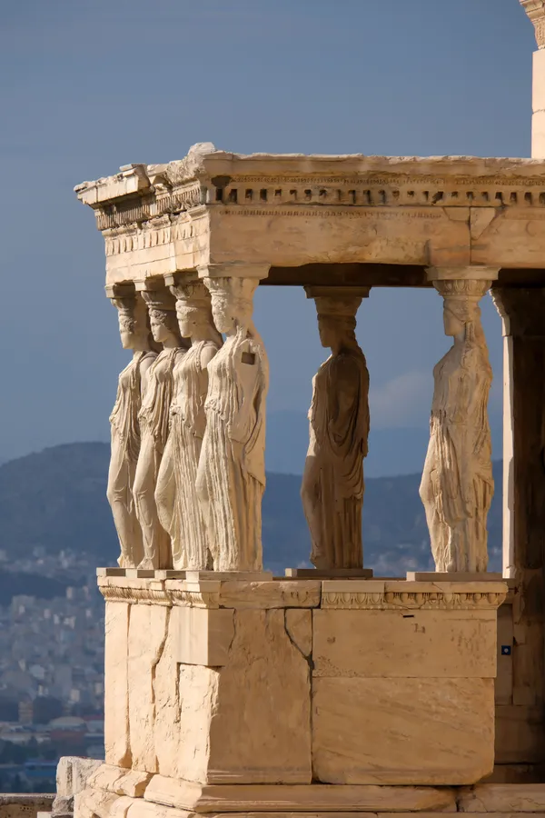 Ancient Temple of Demeter at golden sunset hour, exclusive Naxos private tour destination